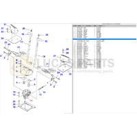 Pilot Valve - Pedal PC100-6 PC100L-6 PC120-6 PC128US-2 PC130-6 PC200-6 PC210-6D PN 7021601542