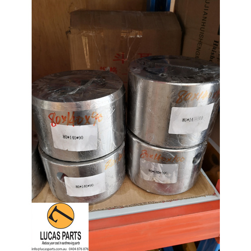 Bucket Bosses 32x60x40/50mm IDxODxL One Pair  Wacker Neuson  EZ17