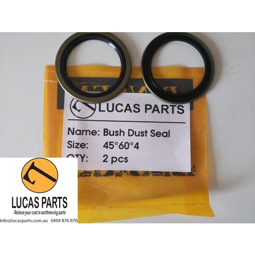 Bush Dust Seal 30*38*4mm One Pair ID*OD*THK KX41-3 U15-3 U17-3 KX018-4 (P5 P8 P9 P11)  RA211-76530