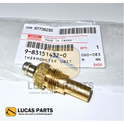 Sensor - Pressure Sensor ZX120 EX150 EX200 EX225 EX300 LX70-3 LX80-5 ZX450 ZX470H-5G ZX480MT ZX600 ZX870H-5G PN: 9-83151432-0