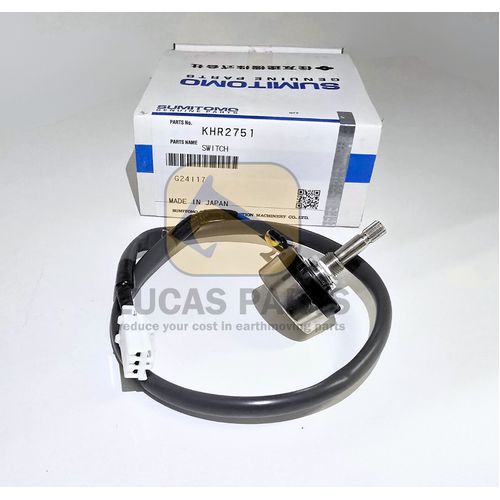 Switch- Throttle Switch Sensor CX130 CX210 CX290 SH200-5    PN KHR2751