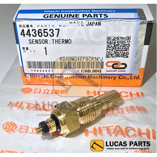 Sensor - Water Temperature Sensor ZX200-3G ZX200-5G ZX330 ZX350    PN 4436537