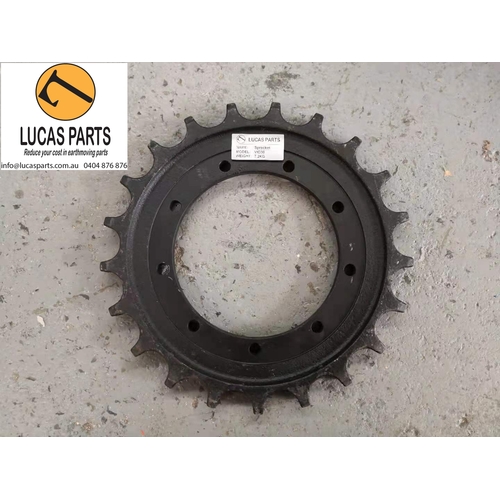 Sprocket U30 U35-3 U35-4 KX033-4 EX30 EX35-2 E35 VIO30 VIO35 B27 B37 KX91-3  KX101-3 AX30 R35Z IHI30NX-2  21T 9H 190ID