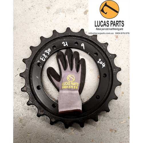 Sprocket Bobcat 331G E25 E26 E27 E32 E34 E35 E37 EX30 R35Z-9 R35-7Z 21T 9H 204mmID