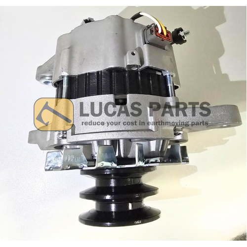 Alternator 24V 50A EX200-6 ZX13W ZX210W ZX225US  Aftermarket PN 4658522  1-81200530-3  