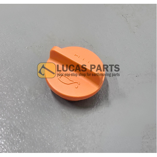 Cap - Engine Oil Filter Cap,  for Yanmar engine 4TNV94 4TNV98  PN 124160-01751, 124160-01750