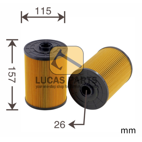 Fuel Filter SK200-10 SK210LC-10 SK260LC-10  PN YN21P01157R100