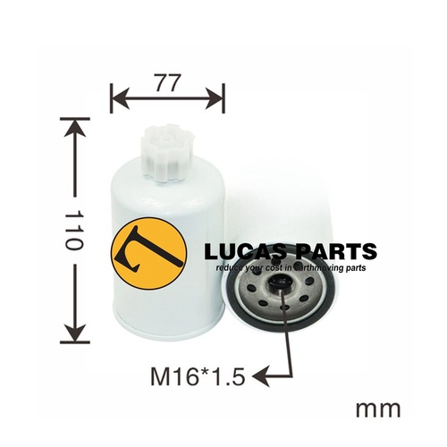 Fuel Water Separator Filter Bobcat 320 322 323 325 331 337 430 T180 T190