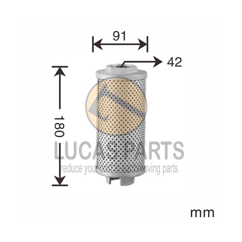 Hydraulic Filter EX22 EX25-2 EX30-2 EX30UR EX35 EX40-2 EX40U EX45 EX55UR EX58MU