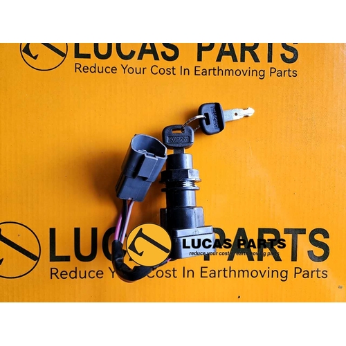 Ignition Switch with 2 Keys Kubota KX018-4 KX057-4 KX080-3ST KX41-3 KX121-3ST U15 U20 U35 U55-4 PN RC461-53962 