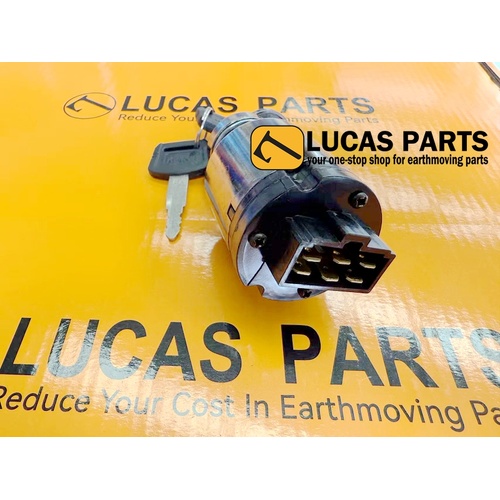 Ignition Switch with 2 Keys  EX200-2 EX200-3 EX200-5 ZX120-3 ZX200LC-3 PN 4477373