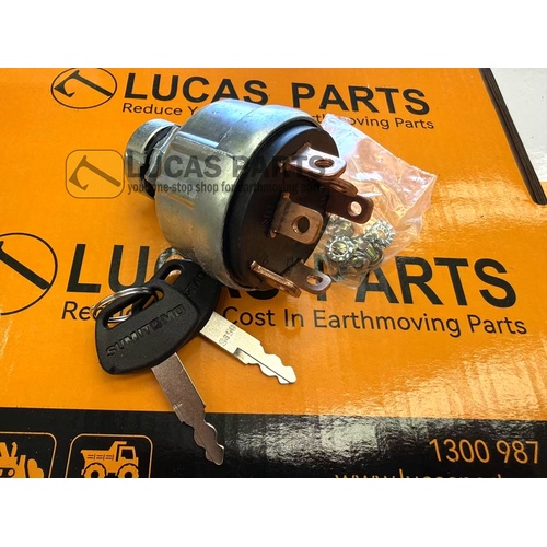 Ignition Switch with 2 Keys Sumitomo SH  CX17B CX27B CX31B CX36B CX50B CX55B PN PW50E00003F1