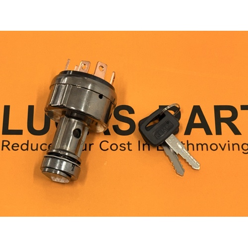 Ignition Switch with 2 Keys PC88MR-8 PC130-8 PC300-8 PC350-8 PC400LC PC450-8 PN: 08086-20000 22B-06-11910