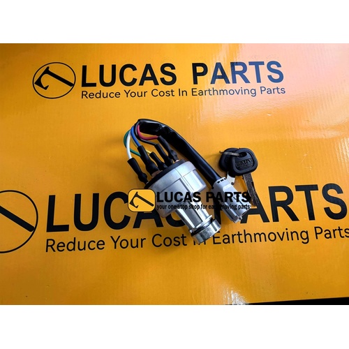 Ignition Switch with 2 Keys SANY SY75 SY135 SY215 SY235 S335-8/9