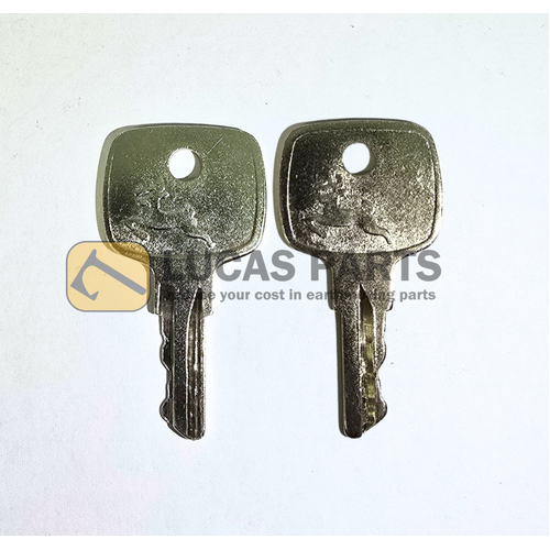 Key - Ignition Key for John Deere One Pair   PN AR51481