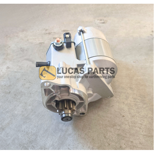 Starter Motor 12V 9TH KH35 KH36 KH41 KH61 Kubota Wheel Loader R310
