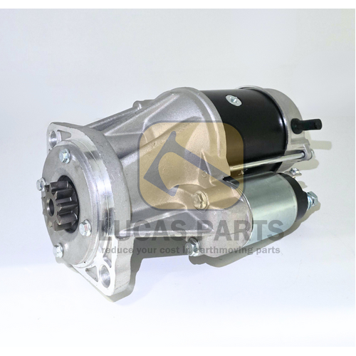 Starter Motor 12V 9TH Yanmar Starter Motor Yanmar SV100 ZX60USB-3F Solar 75-V PN 129940-77010 129940-77011  Aftermarcket