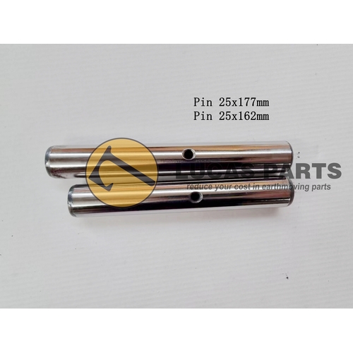 Excavator Pin 25*162mm ID*TL*LH1 One Greased Hole