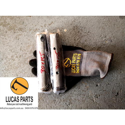 Excavator Pin 30*155mm  ID*TL Two Greased Holes