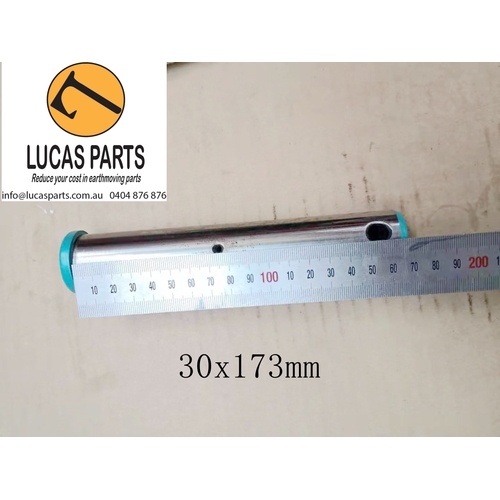 Excavator Pin 30*173mm  ID*TL  One Greased Holes