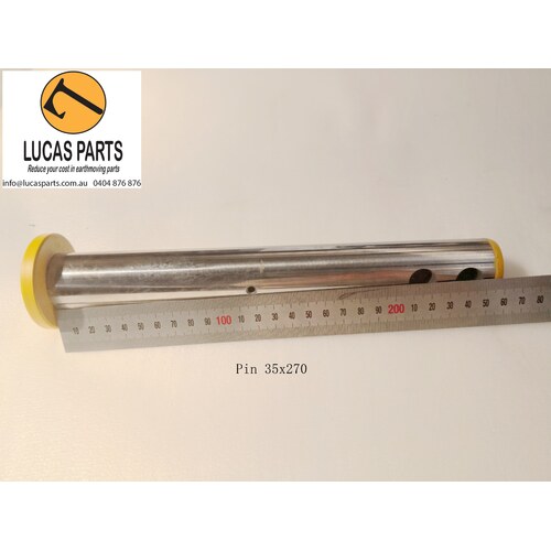 Excavator Pin 35*270mm One Grease Hole