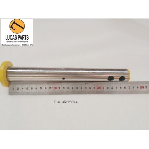 Excavator Pin 35*280mm One Grease Hole