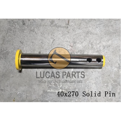 Excavator Pin 40x270mm  IDxTL ,  Solid Pin