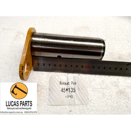 Excavator Pin 45*135mm  ID*TL  Slew Ram Pin P13 U35-4 KX91-3S2 KX161-3