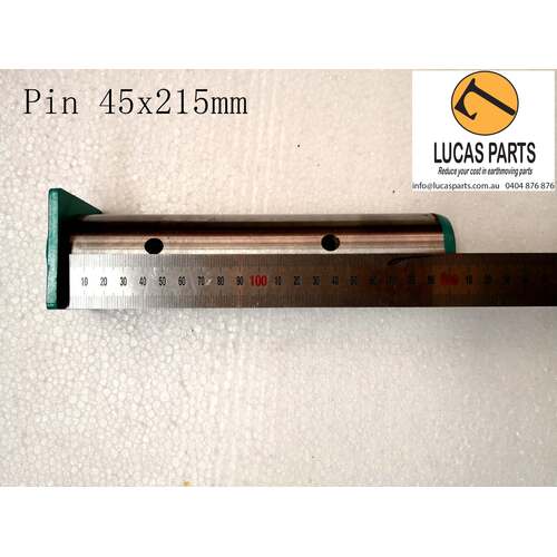 Excavator Pin 45*215mm  ID*TL   U45-3 U48-4 U55-4 KX057-4 KX161-3  Link Pin (P10) opt SK40 PN RD411-66740