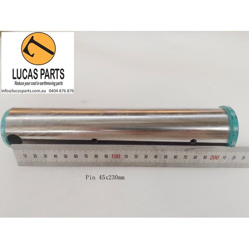 Excavator Pin 45*230mm  ID*TL Two Greased Holes