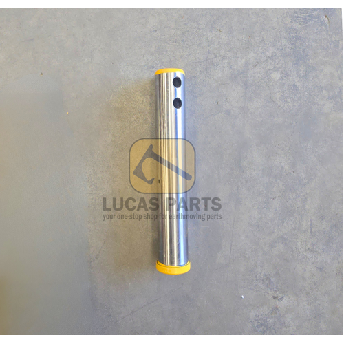 Excavator Pin 45x290mm  IDxTL One Grease Hole, Small flange
