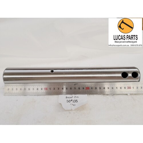 Excavator Pin 50*335mm  ID*TL Boom/Arm R60-7 No Flange