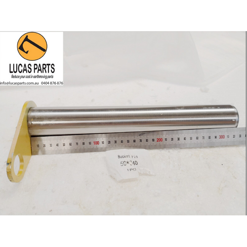Excavator Pin 50*340mm  ID*TL Boom Lift Ram Bottom Pin P1  KX080-3 Solid Pin