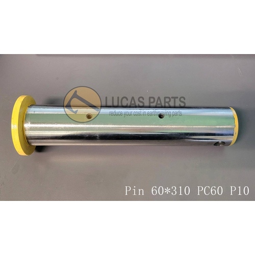 Excavator Pin 60*310mm  ID*TL Crowd Link Pin (P10) PC60 PN 21W-70-42580  21W7042580