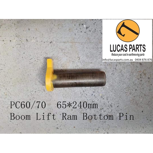 Excavator Pin 65*240mm  ID*TL Boom Lift Ram Bottom Pin (P 1) PC55/56