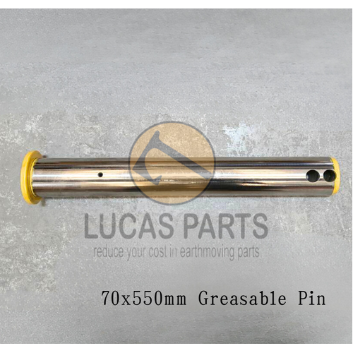 Excavator Pin 70x550mm  IDxTL Two Grease Hole