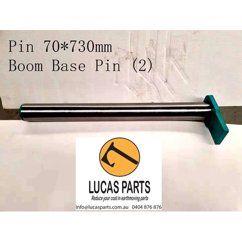 Excavator Pin 70*730mm  ID*TL  SK120  Boom Base Pin  Postion 2