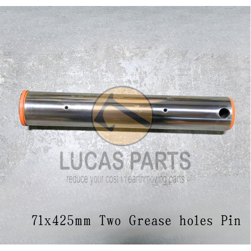 Excavator Pin 71x425mm  IDxTL   Two Grease holes   Link Pin (P8) Hitachi EX200 ZAX200LC PN 3088579  