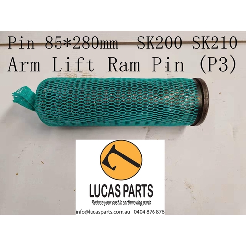 Excavator Pin 85*280mm  ID*TL Arm Lift Ram Pin (P3)  SK200 SK210