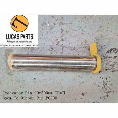 Excavator Pin 90*500mm ID*TL Boom To Dipper Pin (P5) PC200 PC220 PC240  