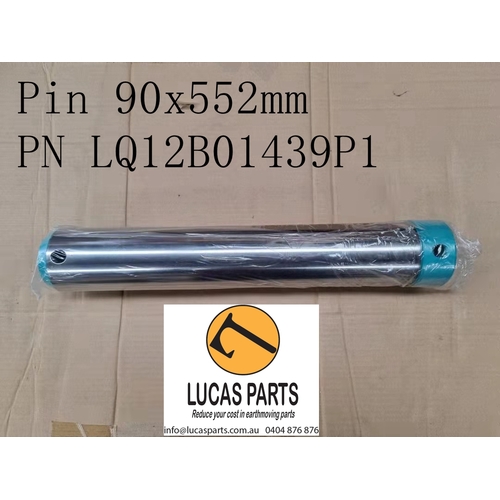 Excavator Pin 90*552mm  ID*TL SK250 SK260 SK260-9 (P9 P11) PN LQ12B01439P1