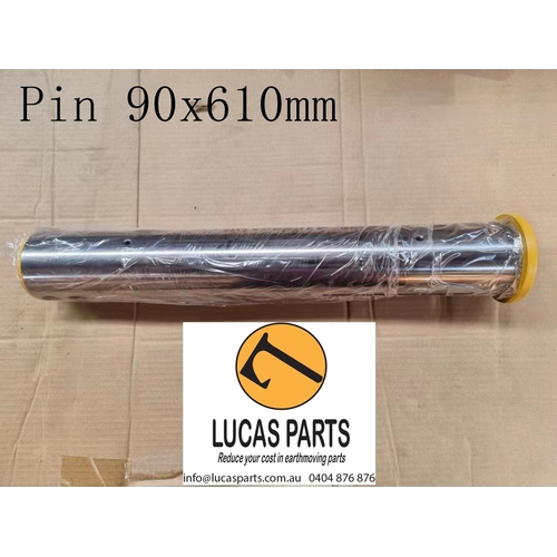 Excavator Pin 90*610mm  ID*TL  Two Grease Hole EX230 EX240 EX250 (P11 Bucket Pin) PN 9103172 
