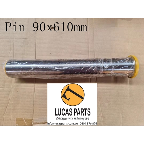 Excavator Pin 90*610mm  ID*TL  Two Grease Hole EX230 EX240 EX250 (P11 Bucket Pin) PN9103172 