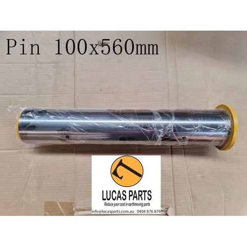 Excavator Pin 100*560mm  ID*TL  Two Grease Holes 