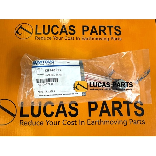 Hydraulic Oil Gauge CX130 CX135SR CX145C CX210B SH100 SH120 SH200 SH240 SH350 PN KHJ48120
